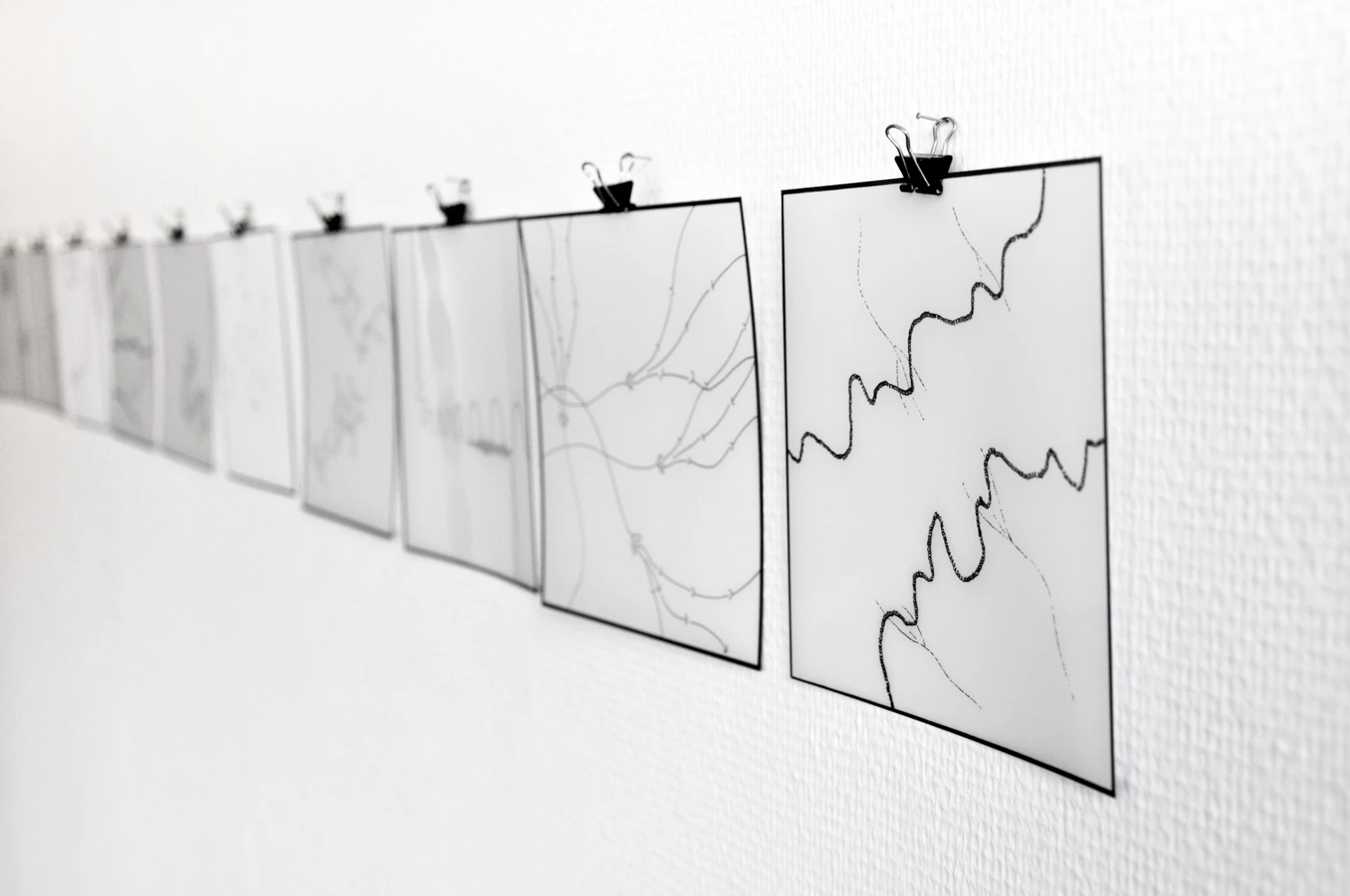 graphic sound in einer ausstellung