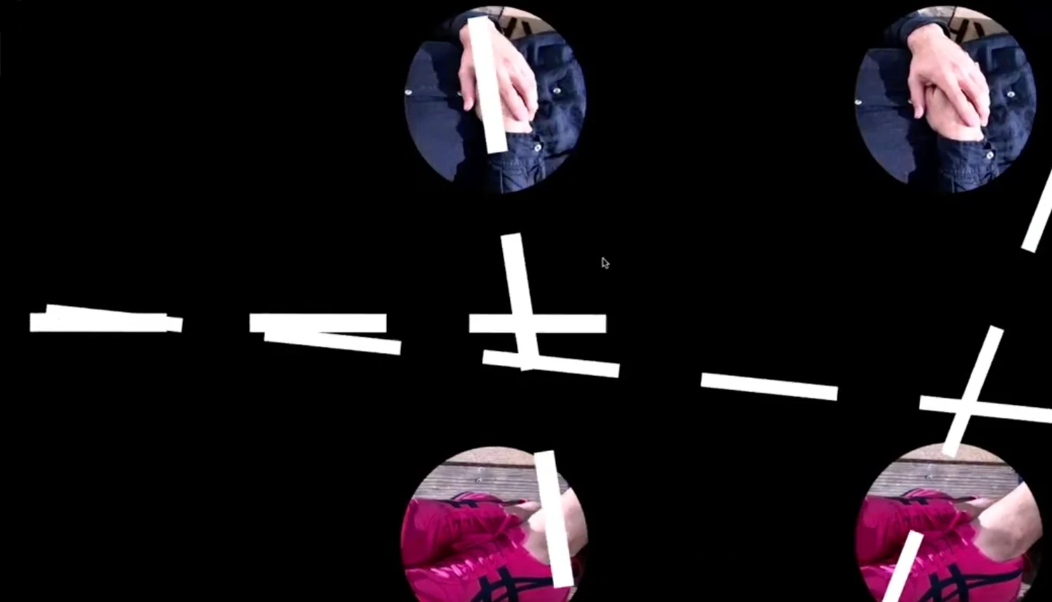 screenshot from live codera nota performance space